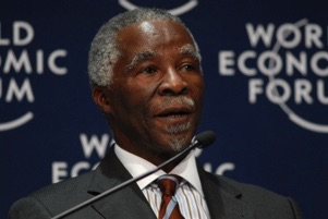 Thabo Mbeki president of South Africa